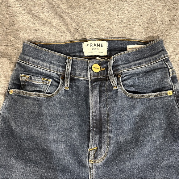 *Frame Denim* Ali High Rise Cigarette Jeans Size25 - Picture 3 of 8
